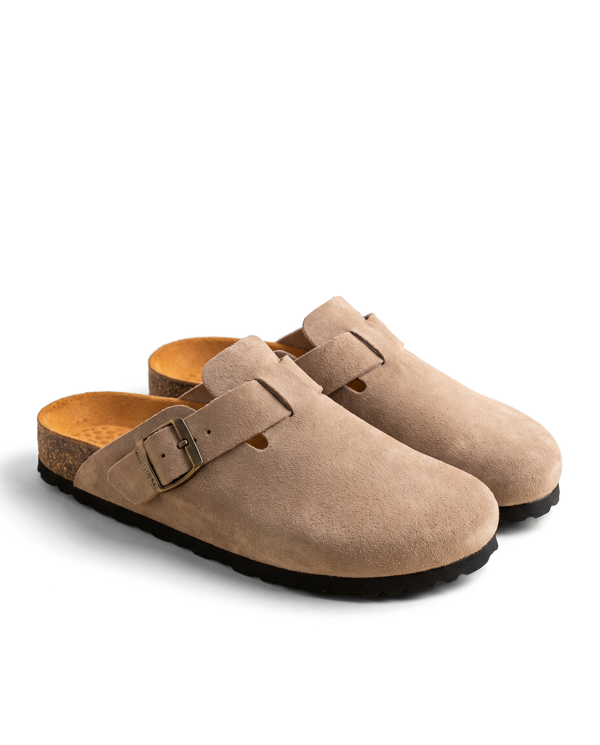 LUXIVANO Sabot Daim - Beige Taupe - image 2