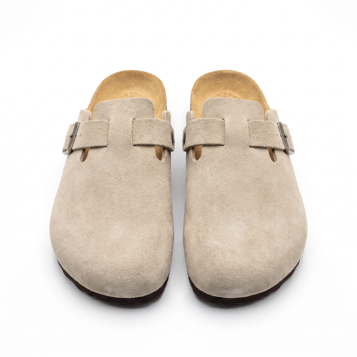 LUXIVANO Sabot Daim - Beige Taupe - image 4