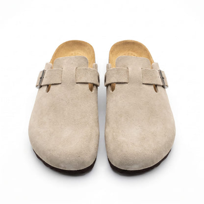 LUXIVANO Sabot Daim - Beige Taupe - image 4