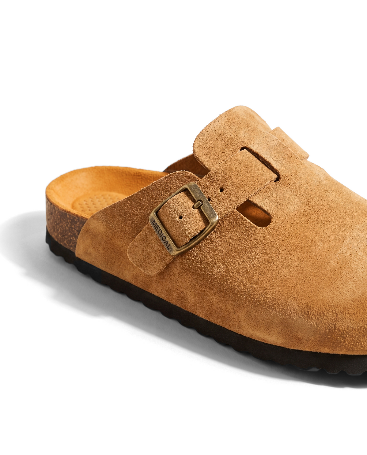 LUXIVANO Sabot Daim - Camel - image 2
